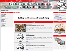 Tablet Screenshot of bremswagen-notzing.de